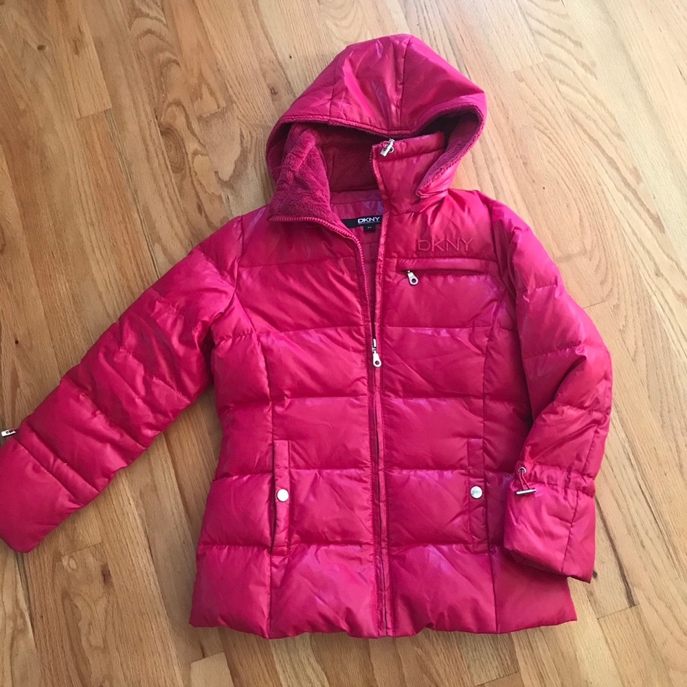 Girls size M DKNY coat
